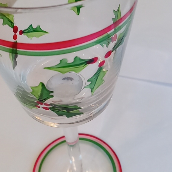2 Yankee Candle Christmas holly votive candle holders - Picture 4 of 13